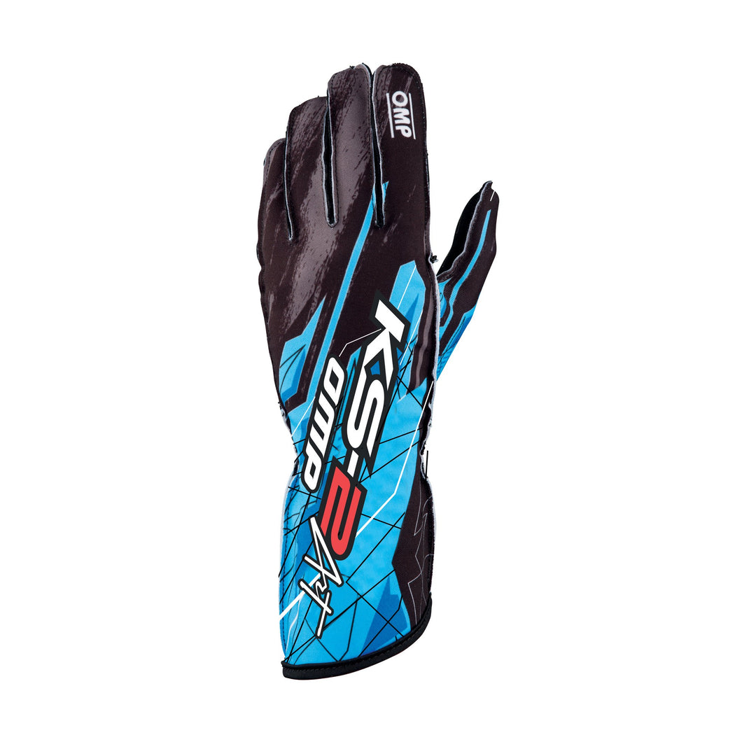 DRIVEN | OMP - Karting Gloves - KS-2 ART -BLUE
